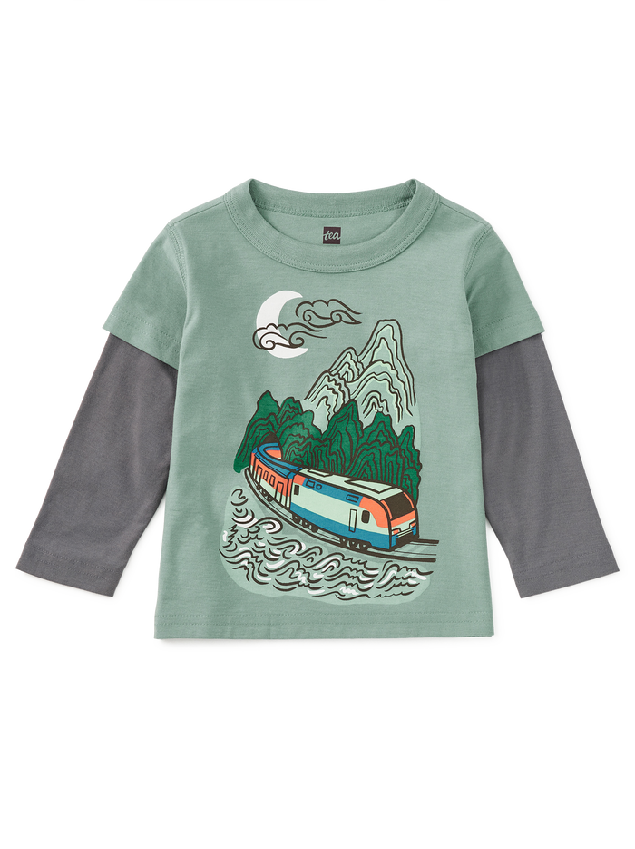 Korean Train Layered Tee