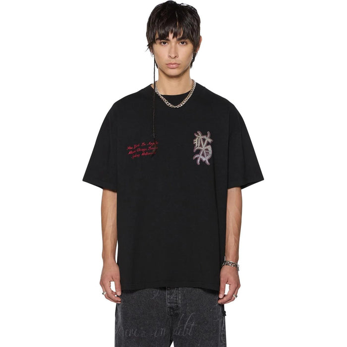 Ksubi Playoff Ekcess SS Tee Jet Black
