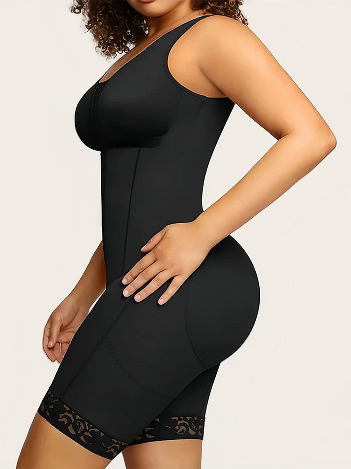 Lace U Collar Push Up Design Corset Shapewear