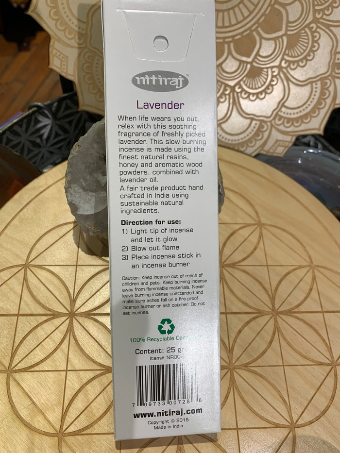 Lavender Incense 25 G