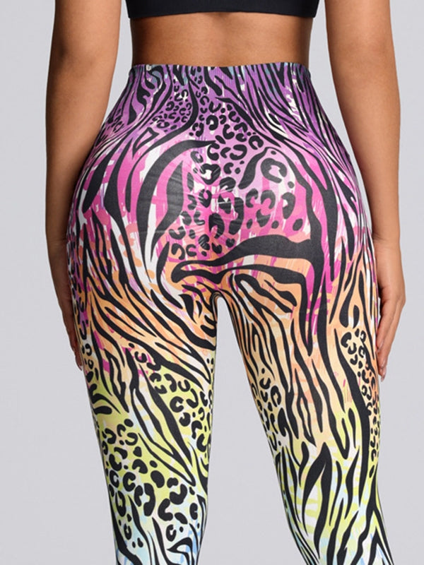 Leopard Print Seamless Leggings