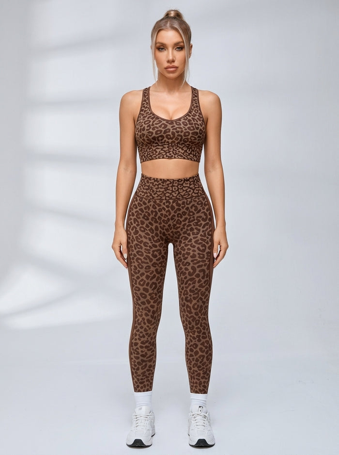 Leopard Print Tracksuit