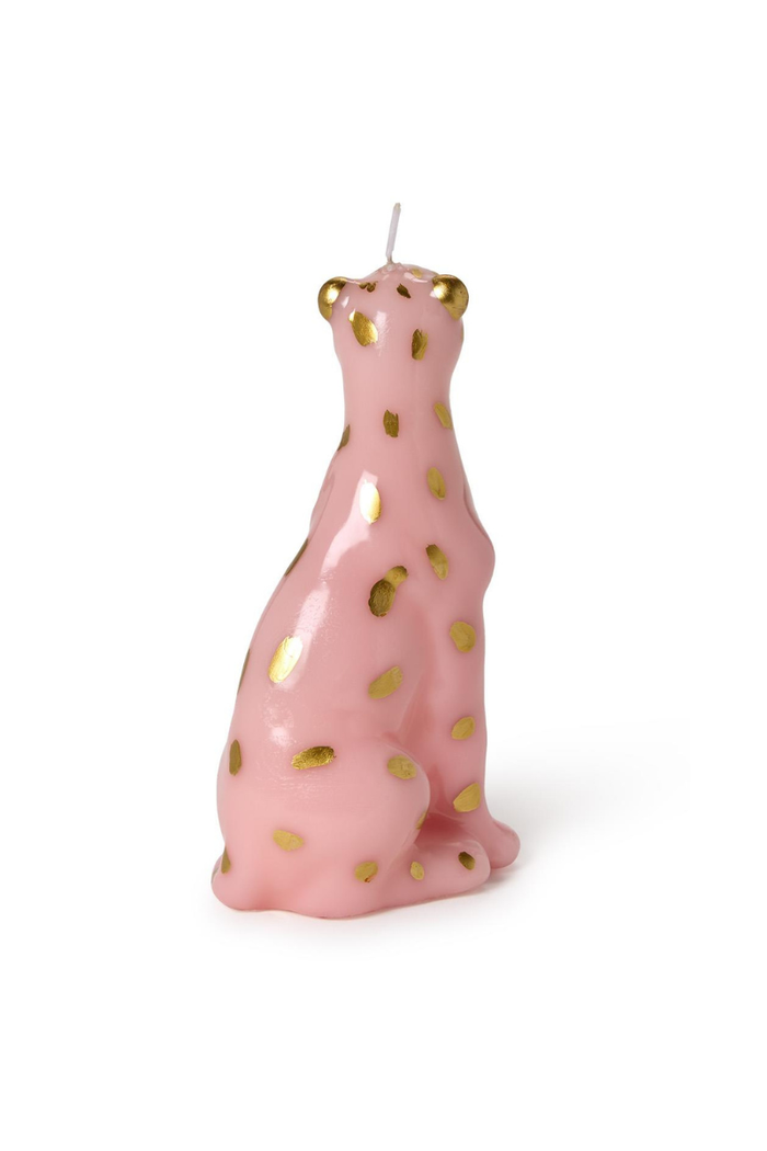 Leopard Sculpted Candle