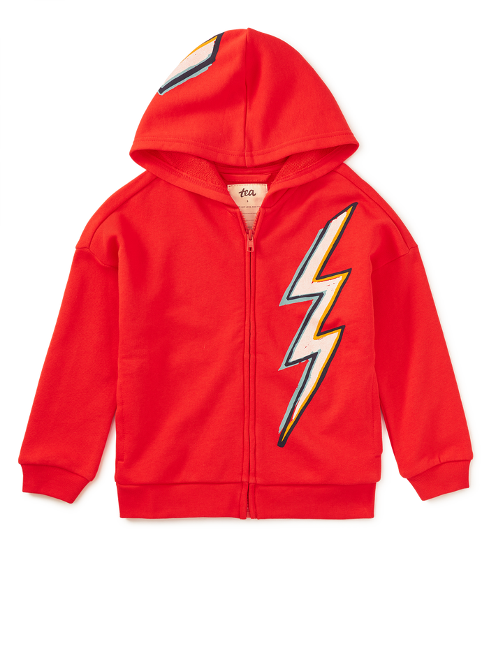 Lightning Bolt Easy Fit Hoodie