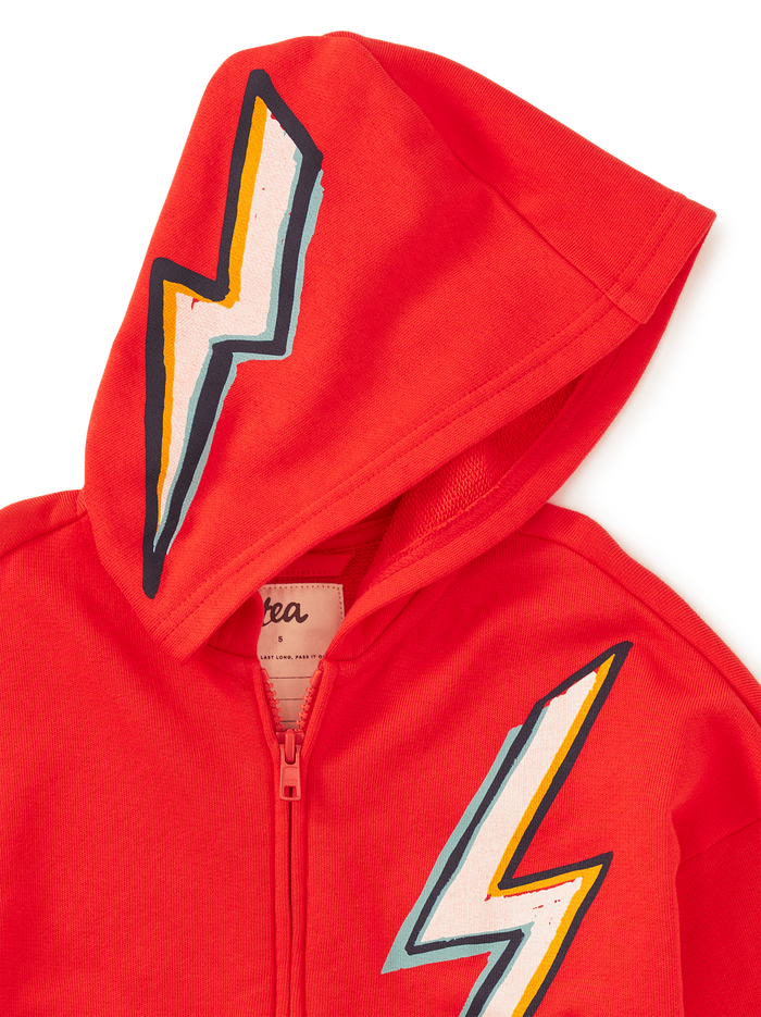 Lightning Bolt Easy Fit Hoodie