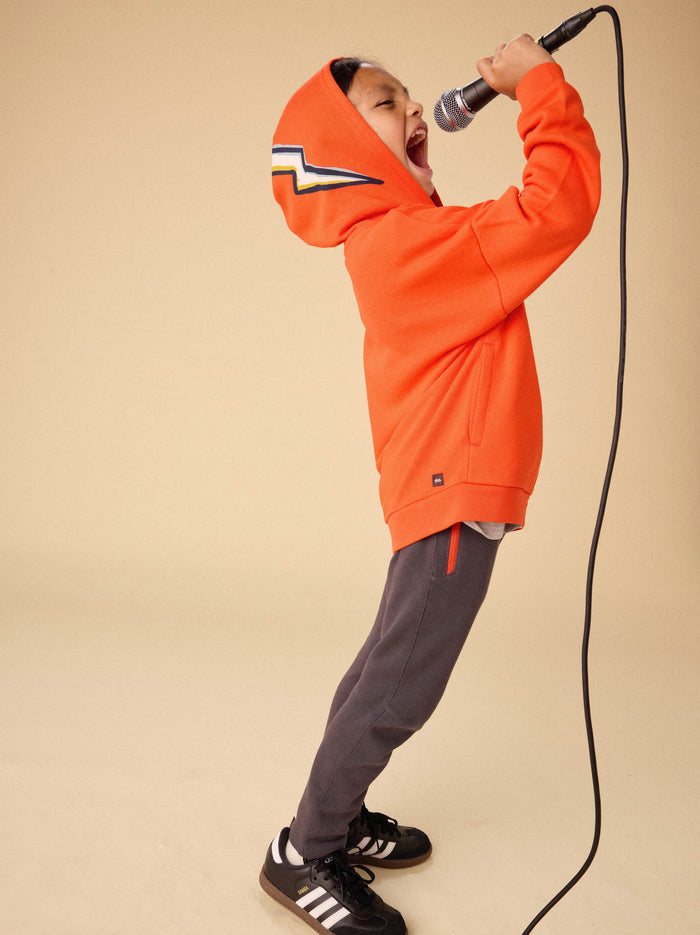 Lightning Bolt Easy Fit Hoodie