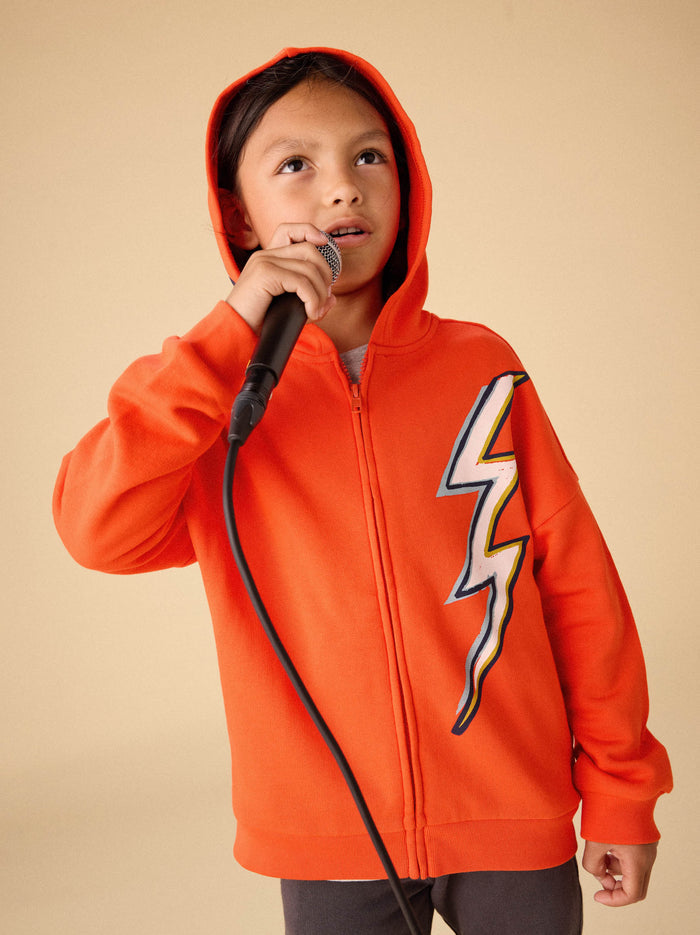 Lightning Bolt Easy Fit Hoodie
