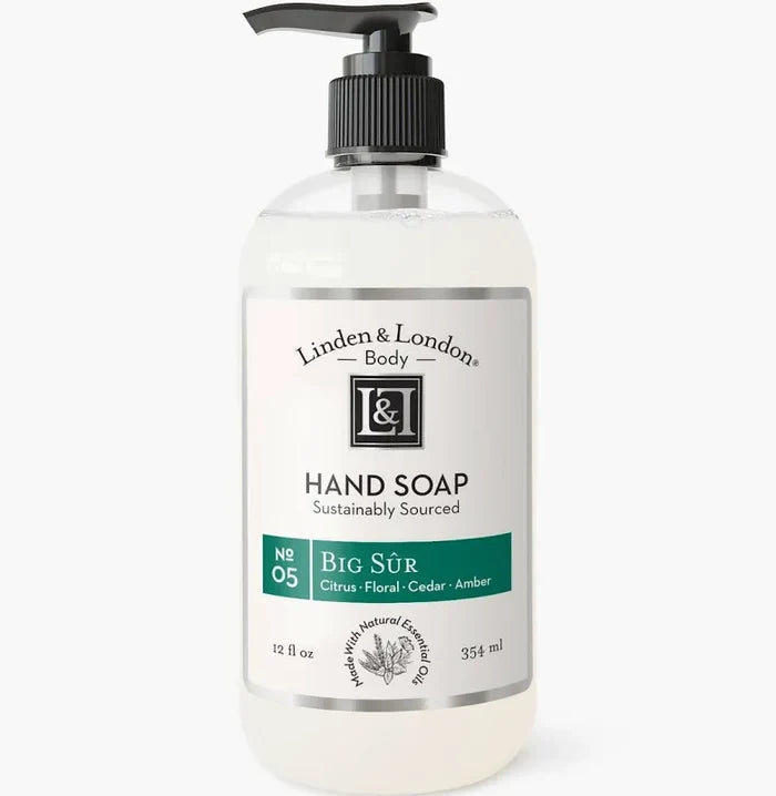 Linden & London Hand Soap (12 oz)-Big Sur