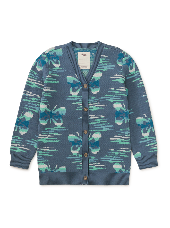 Long Butterfly Sweater Cardi