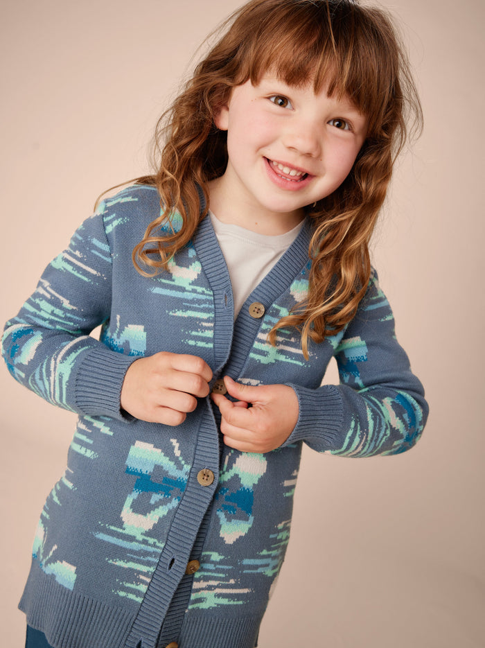 Long Butterfly Sweater Cardi