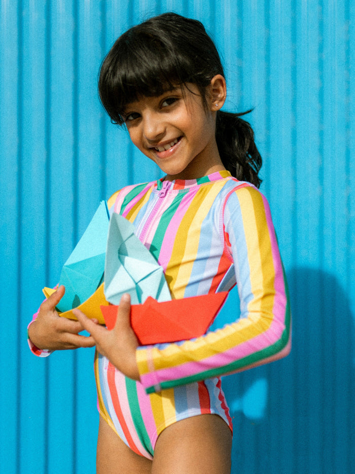 Long Sleeve One-Piece Swimsuit