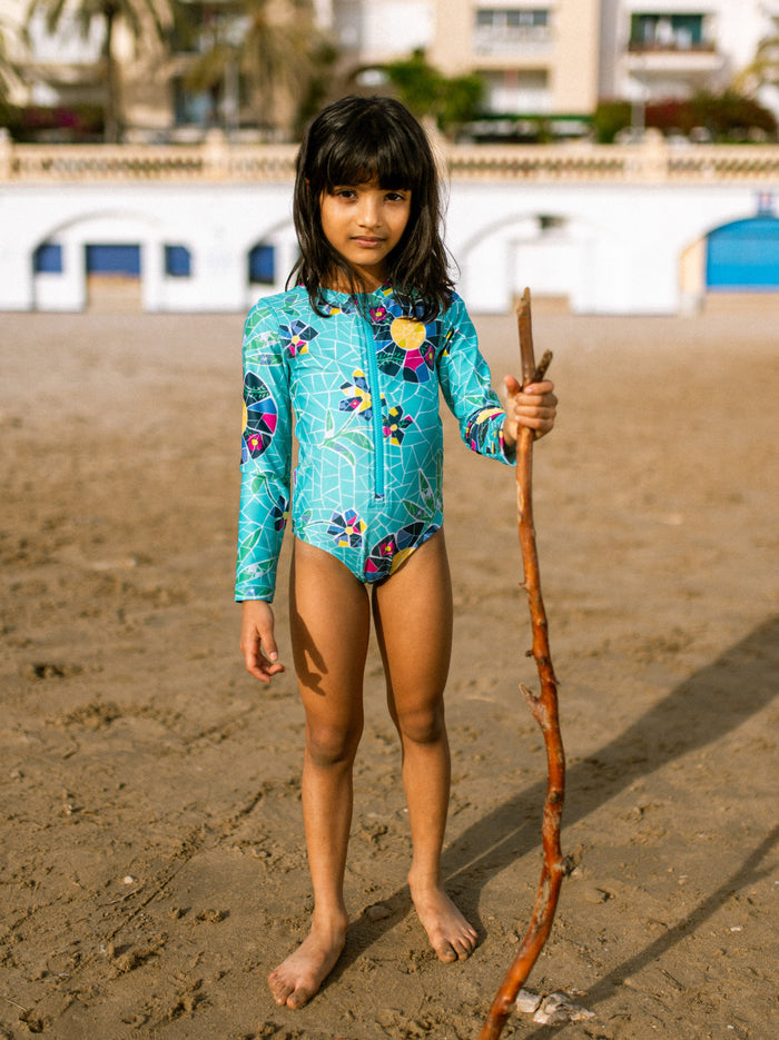Long Sleeve One-Piece Swimsuit