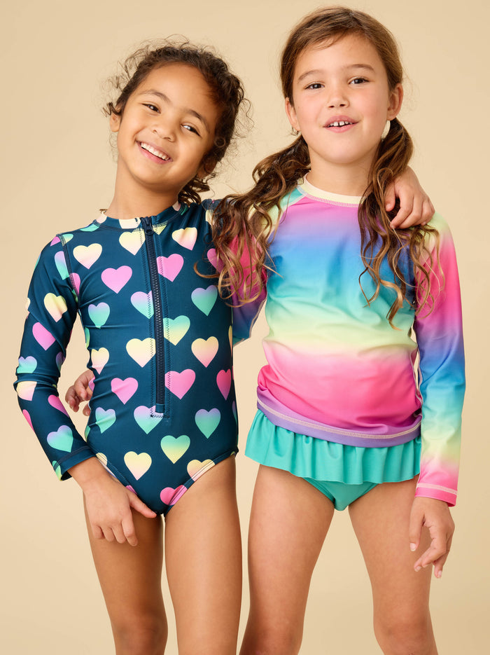 Long Sleeve One-Piece Swimsuit