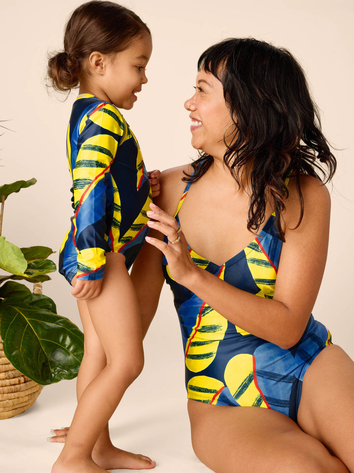 Long Sleeve One-Piece Swimsuit
