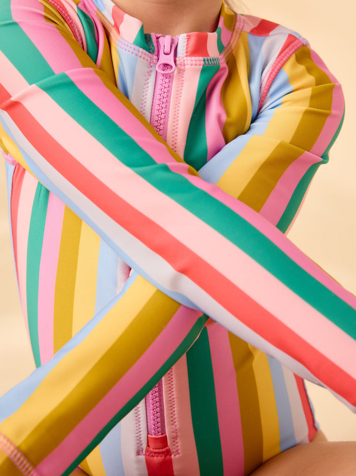 Long Sleeve One-Piece Swimsuit