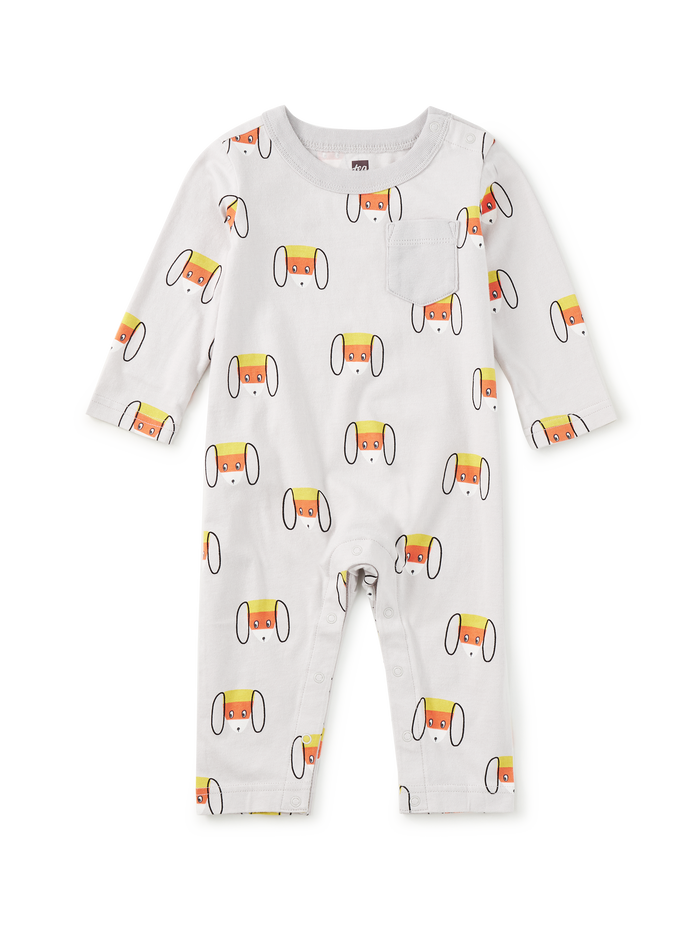Long Sleeve Pocket Baby Romper