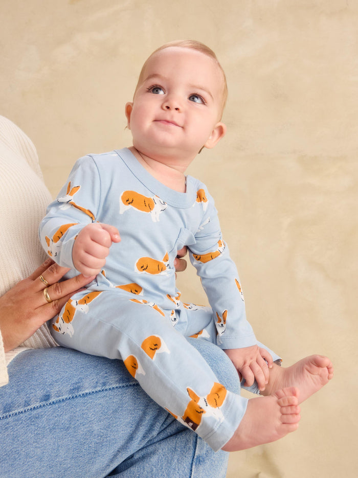 Long Sleeve Pocket Baby Romper