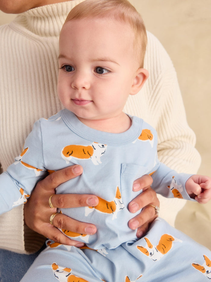 Long Sleeve Pocket Baby Romper