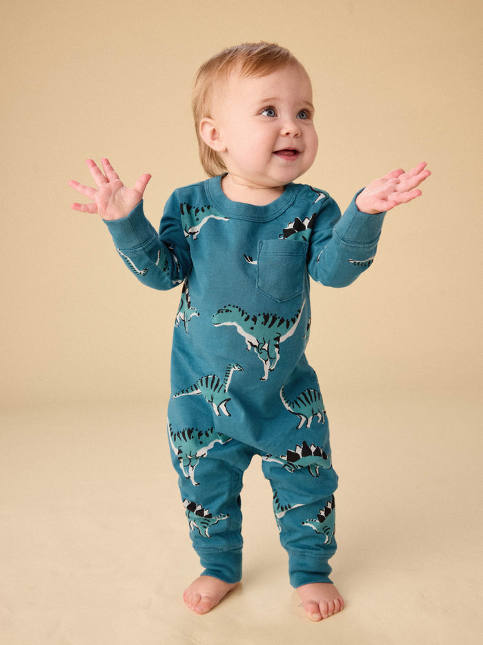 Long Sleeve Pocket Baby Romper