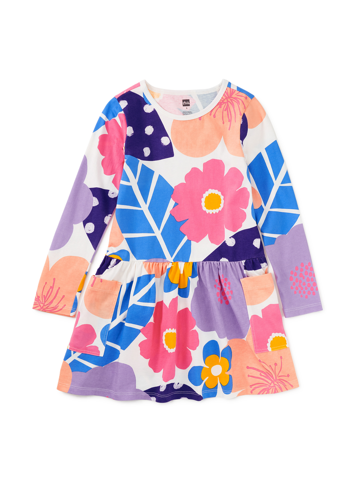 Long Sleeve Pocket Dress