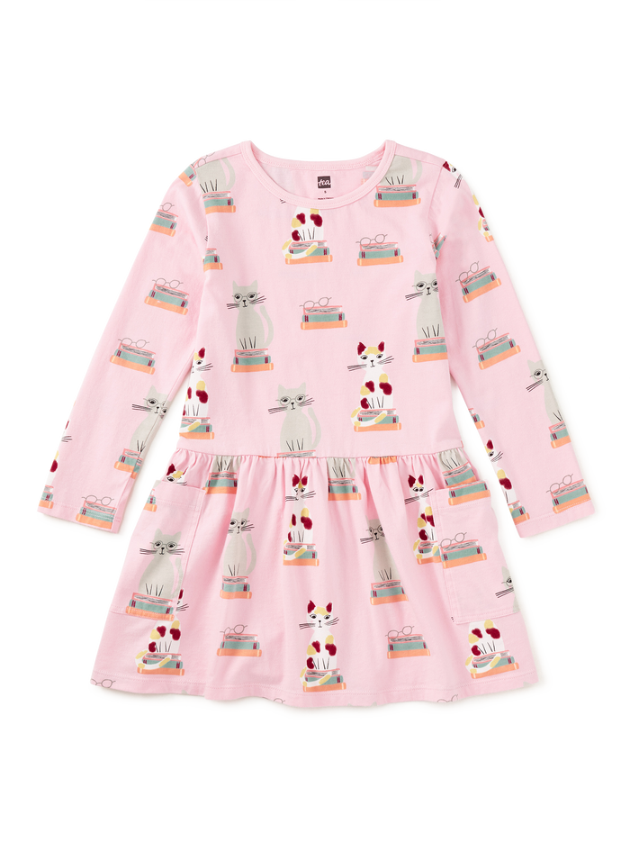 Long Sleeve Pocket Dress