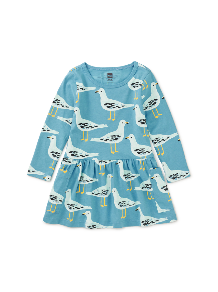 Long Sleeve Pocket Dress
