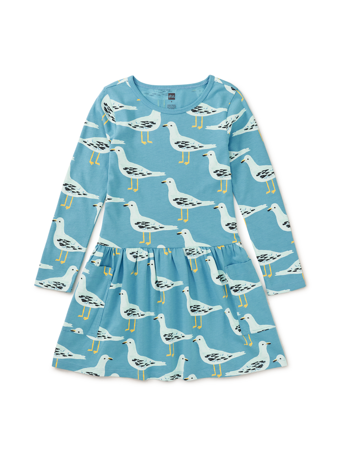Long Sleeve Pocket Dress