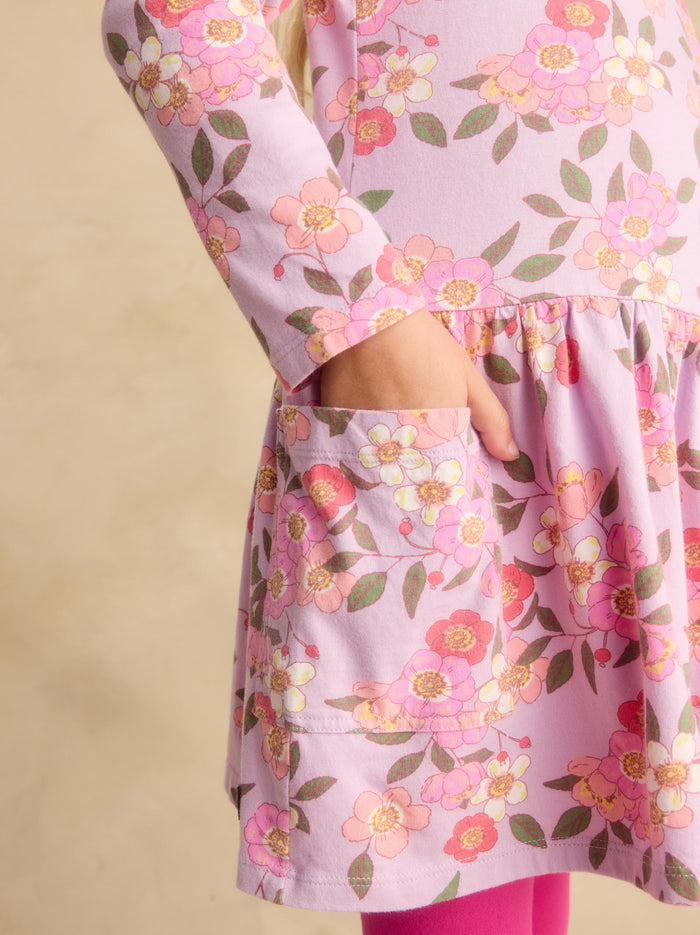 Long Sleeve Pocket Dress