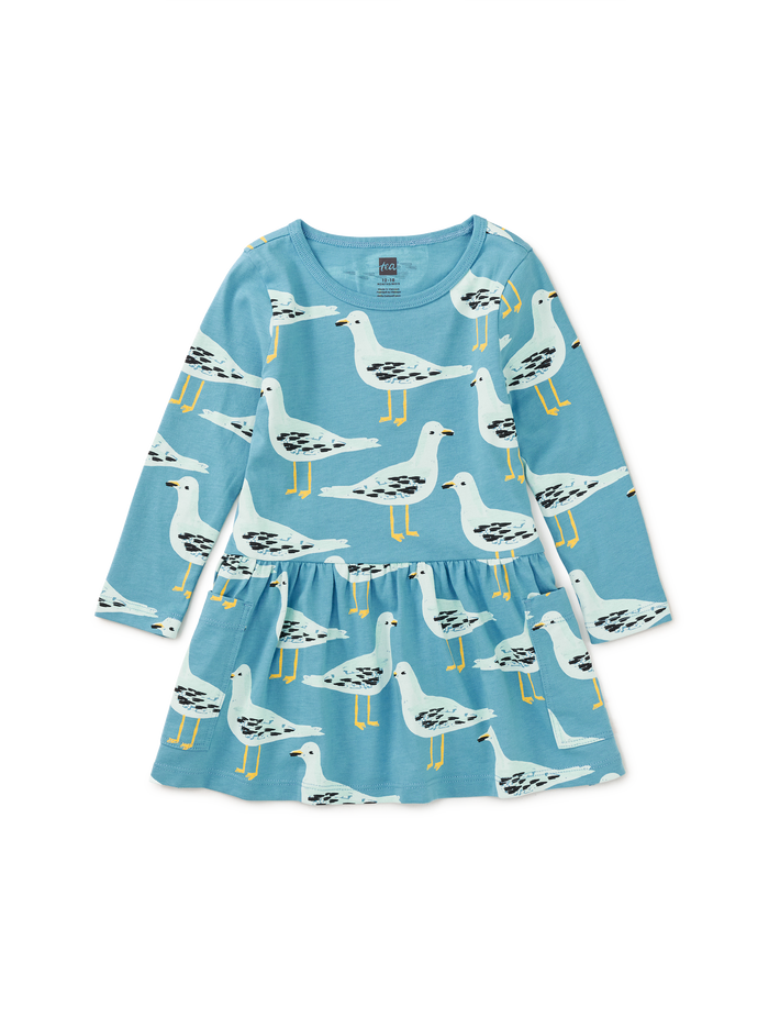 Long Sleeve Pocket Dress