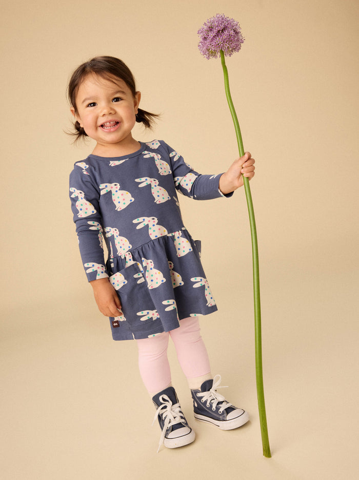 Long Sleeve Pocket Dress