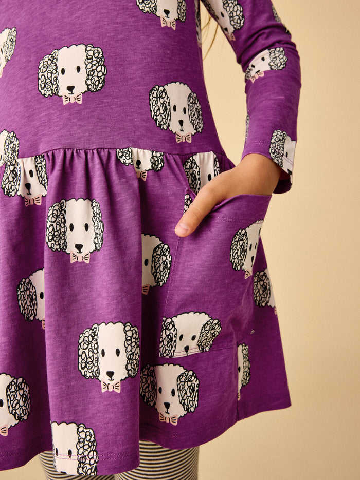 Long Sleeve Pocket Dress