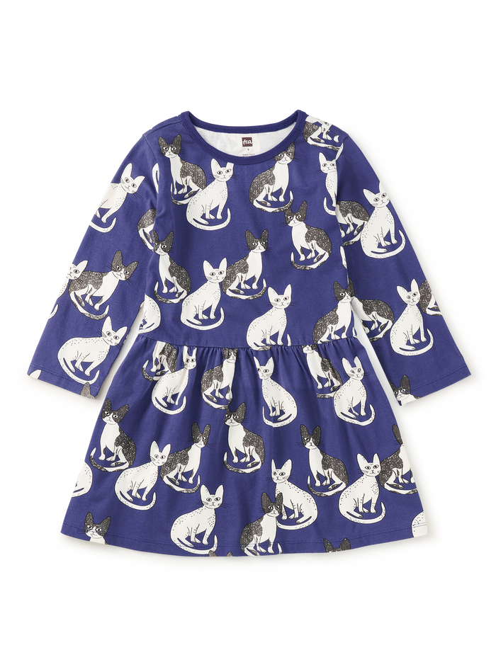 Long Sleeve Skirted Dress
