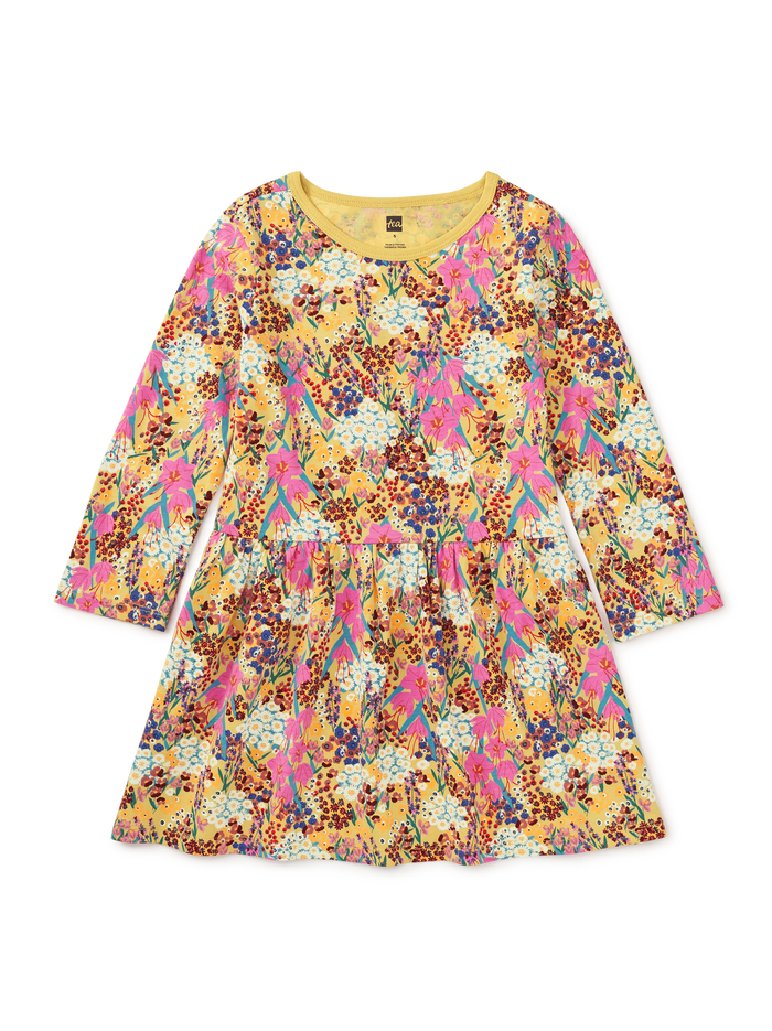 Long Sleeve Skirted Dress