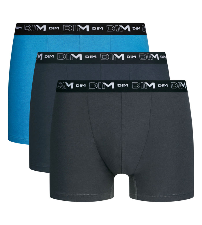 Lot de 3 boxers homme Atlantique Dim Coton Stretch