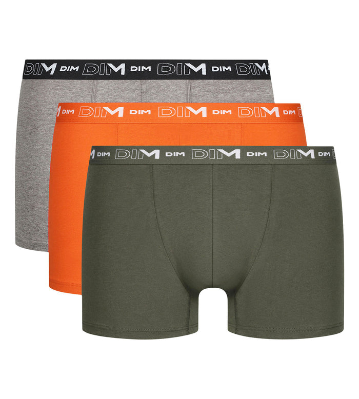 Lot de 3 boxers homme Jungle Pop Dim Coton Stretch