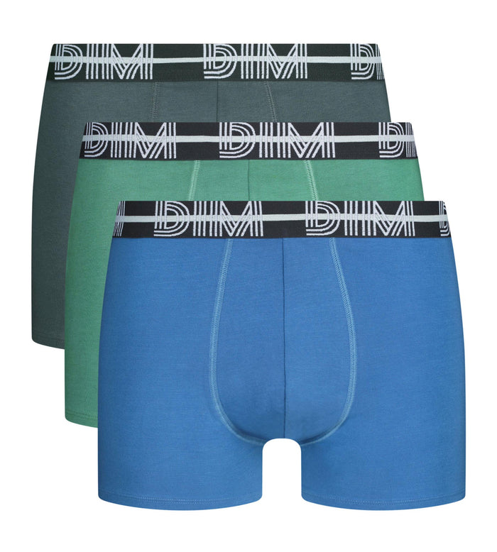 Lot de 3 boxers homme noir ceinture dynamique Powerful