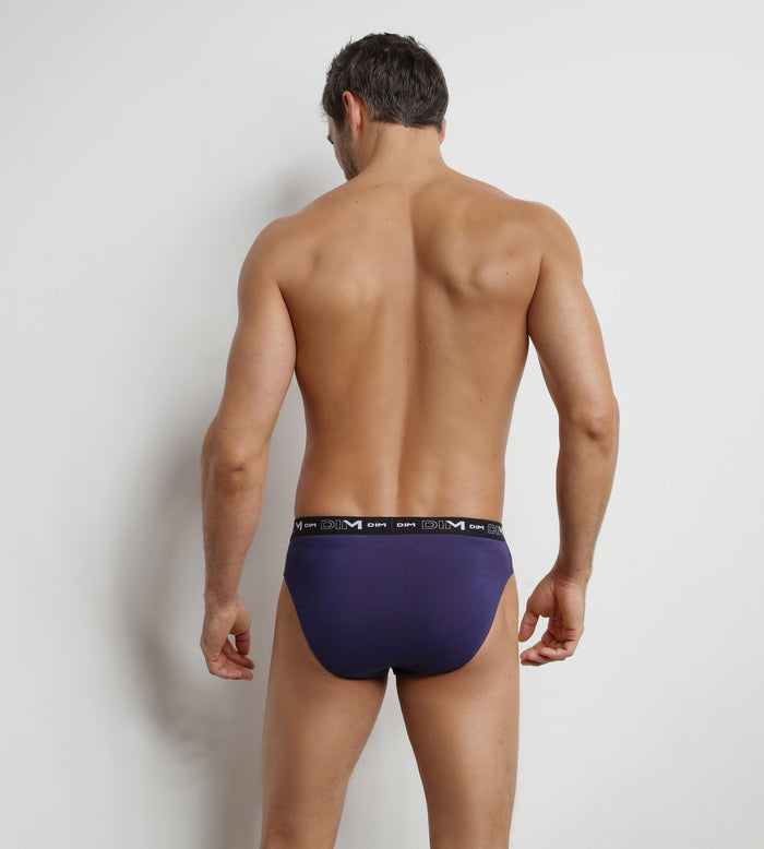 Lot de 3 slips homme Glace Dim Coton Stretch