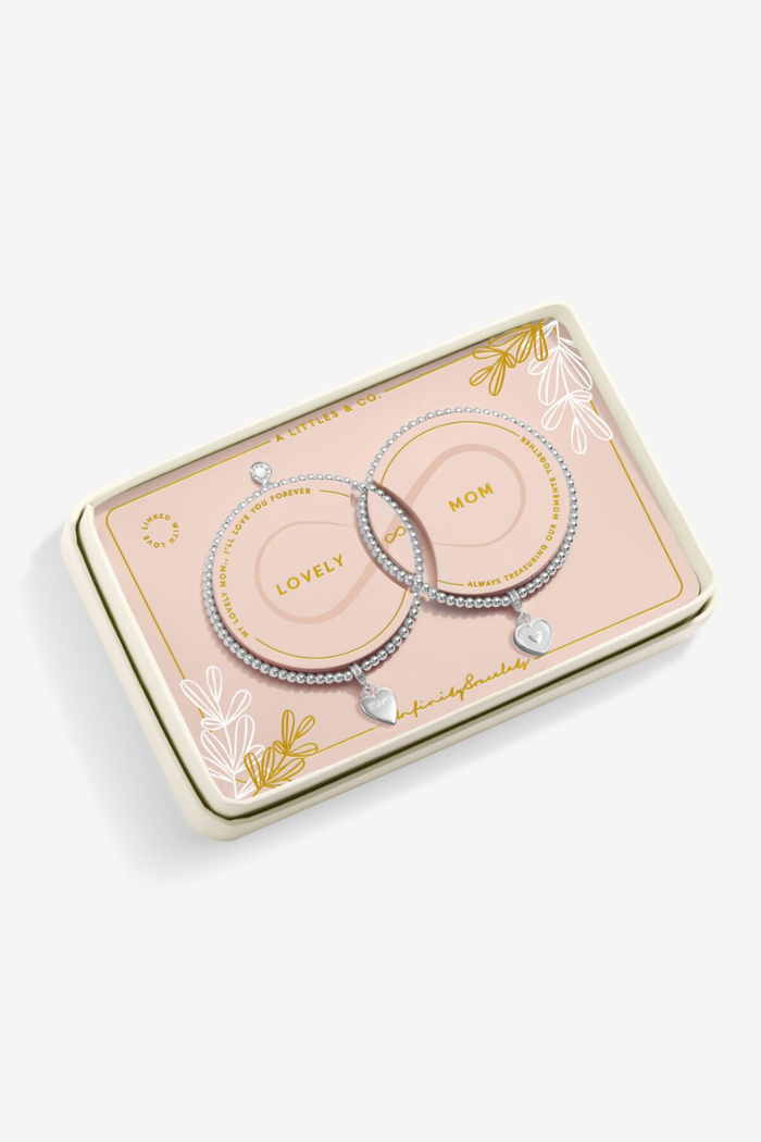 Lovely 'Mom' Infinity Bracelets