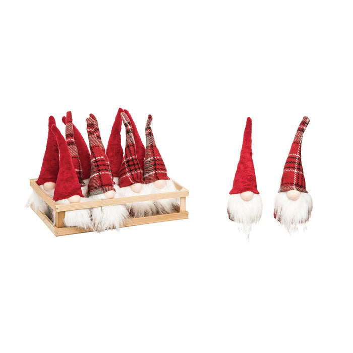 A Lumberjack Gnome in Crate, Set of 12.