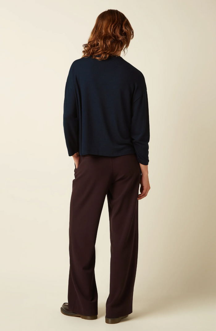 Lynn Pants Woven Crepe, Braun