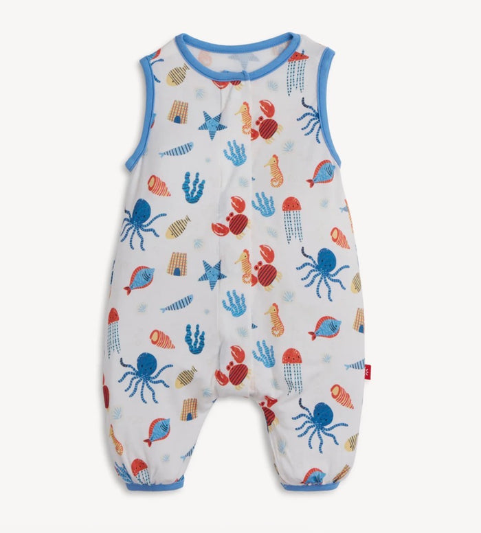 Magnetic Me Magnetic Modal Romper-Deep Chic Blue (6-9 months)