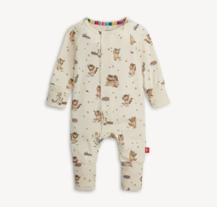 Magnetic Me Where The Wild Things Are Convertible Coverall (3-6 months)