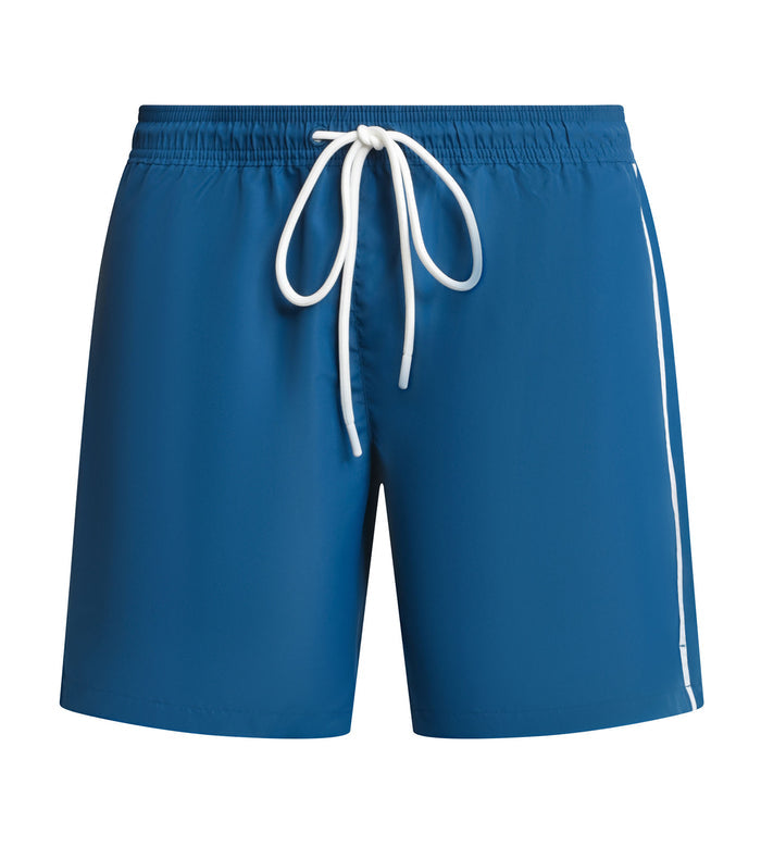 Maillot de bain homme boxer Bleu Denim Dim Swimwear