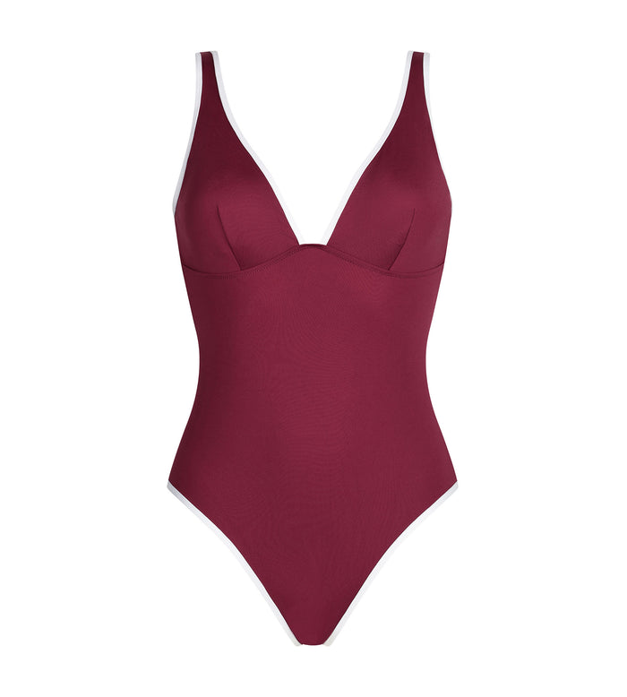 Maillot de bain une pièce femme Rouge Dim Timeless