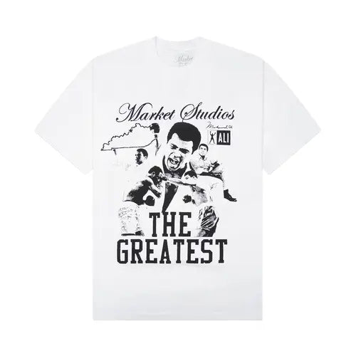Market-MUHAMMAD ALI THE GREATEST TSHIRT