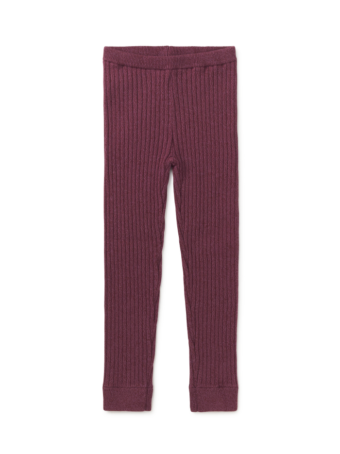 Marled Sweater Leggings