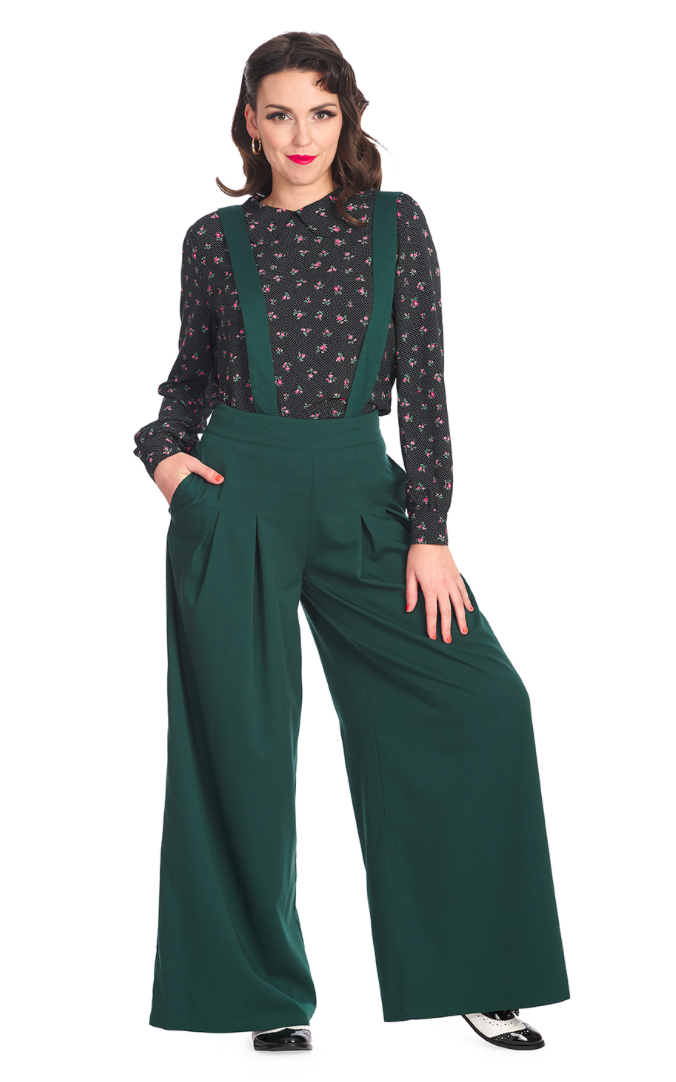 Marlene Hose , Green Diamond, Plus Size