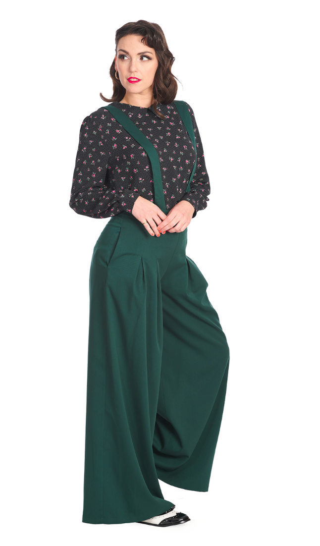 Marlene Hose , Green Diamond, Plus Size