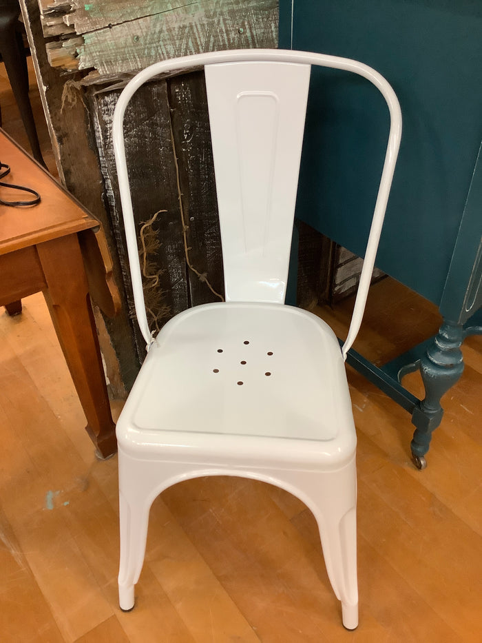 Metal chairs