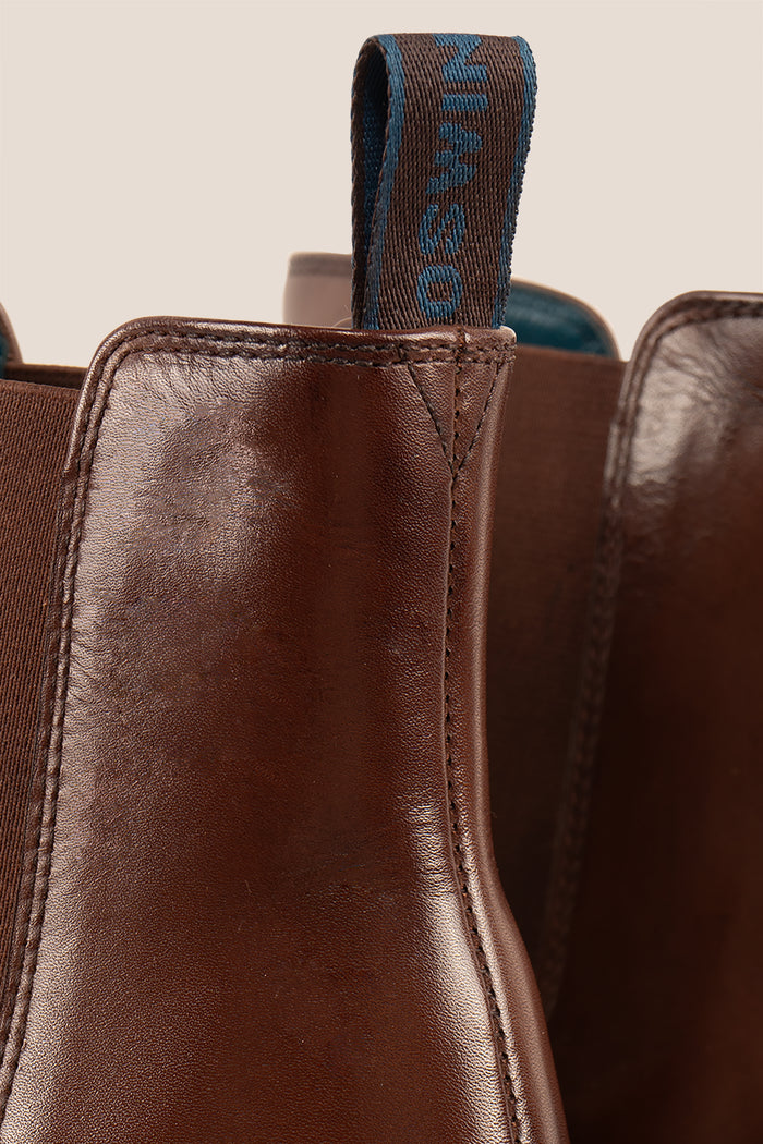 Michael Brown Chelsea boots for men made from high-quality leather, offering a sleek, modern silhouette with luxurious comfort for everyday or smart wear.